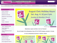 Tablet Screenshot of mlam.ca